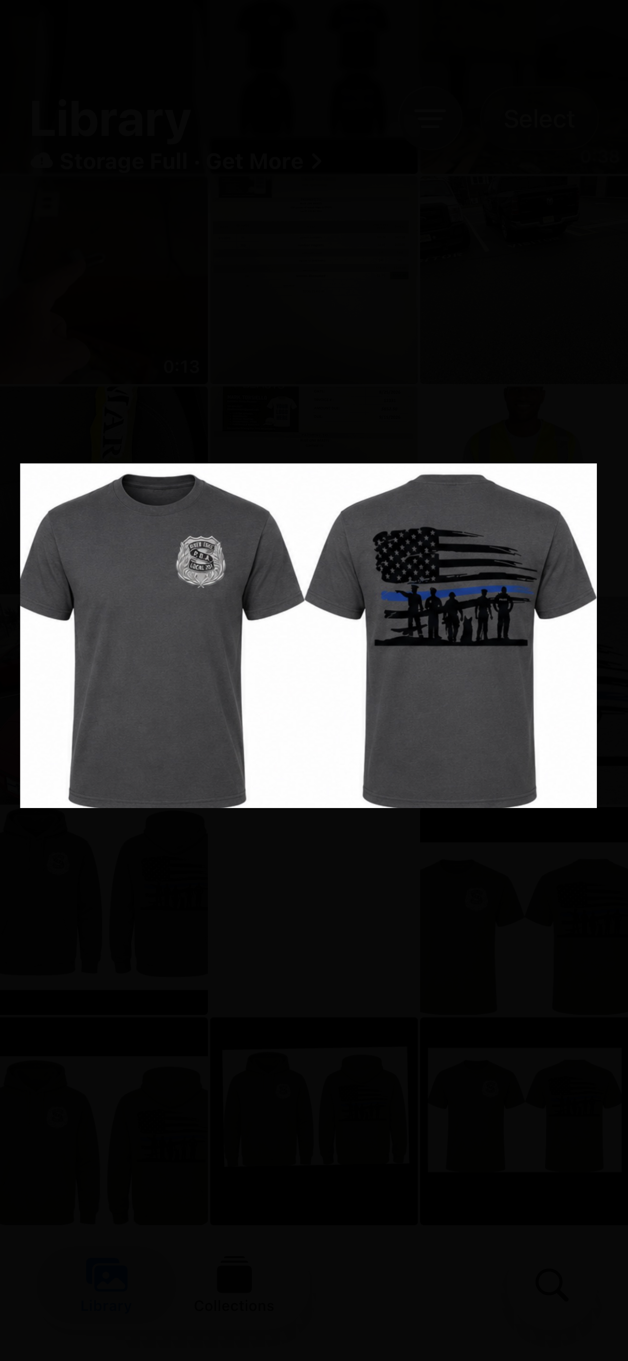 RIVER EDGE PBA Tee grey