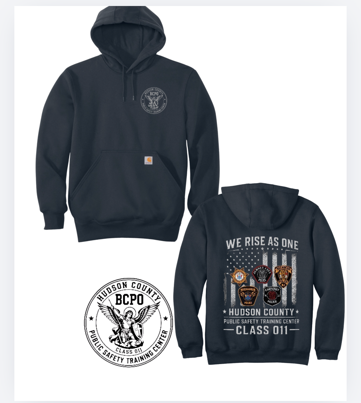 HCPSTC- Carhartt  hoodie navy