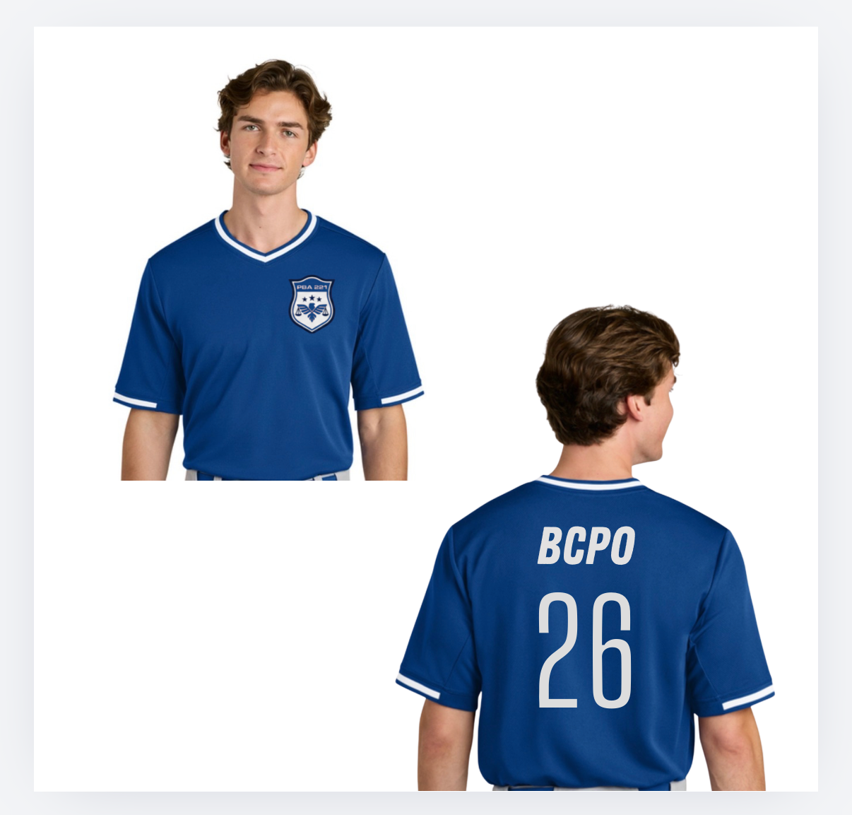 PBA 221 Jersey blue