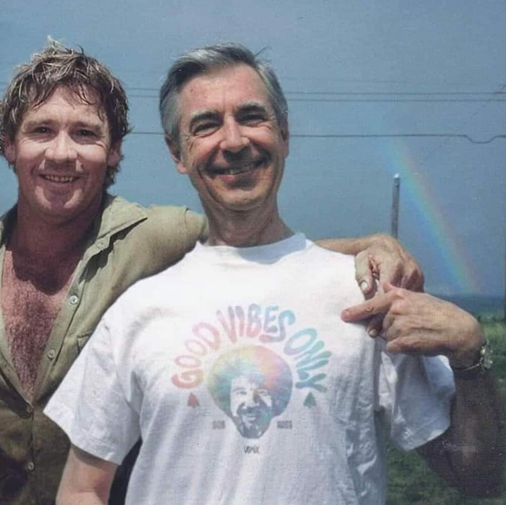 Here's your humble photo for the day.
🌳 GOOD VIBES ONLY 🌳
.
.
.
#goodvibesonly #bobross #mrrogers #steveirwin #gooddaymate