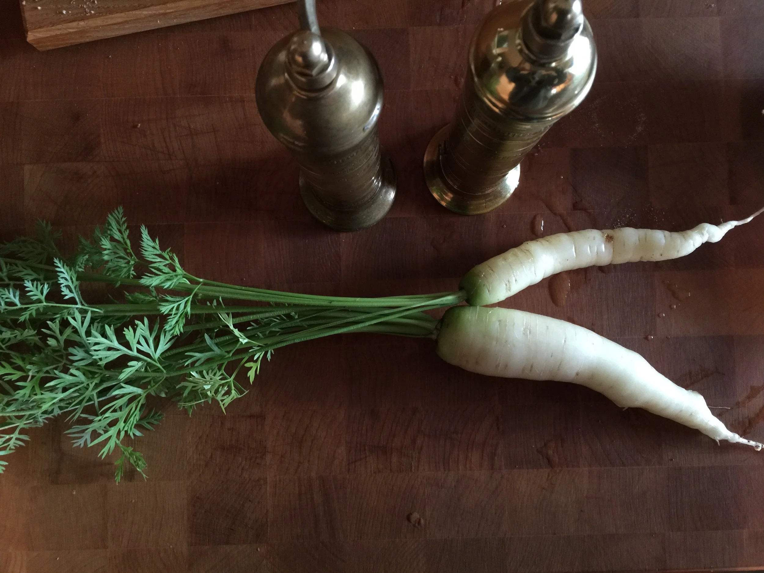 I loved going out to the greenhouse and picking something to eat. Alaska has unique summers with uniquely amazing sunlight--so things grow super quickly.