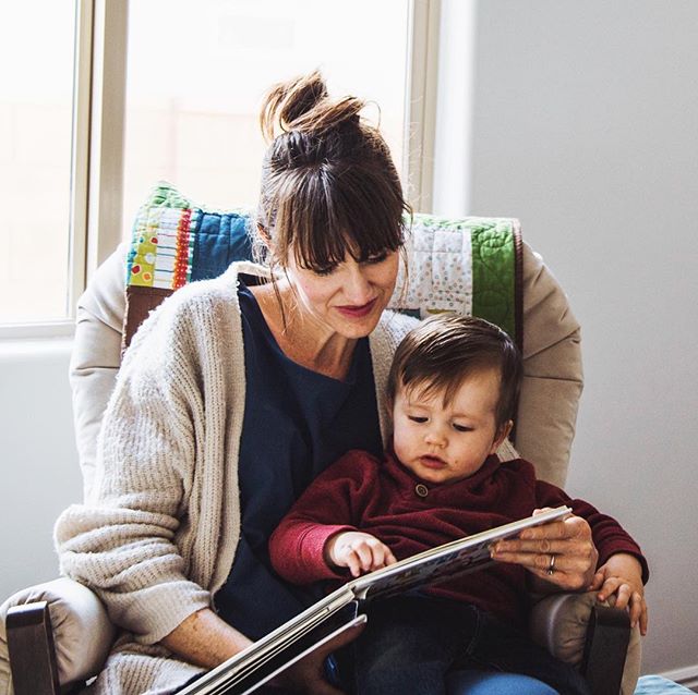 One of my favorite times of the day! ❤️ #storytime