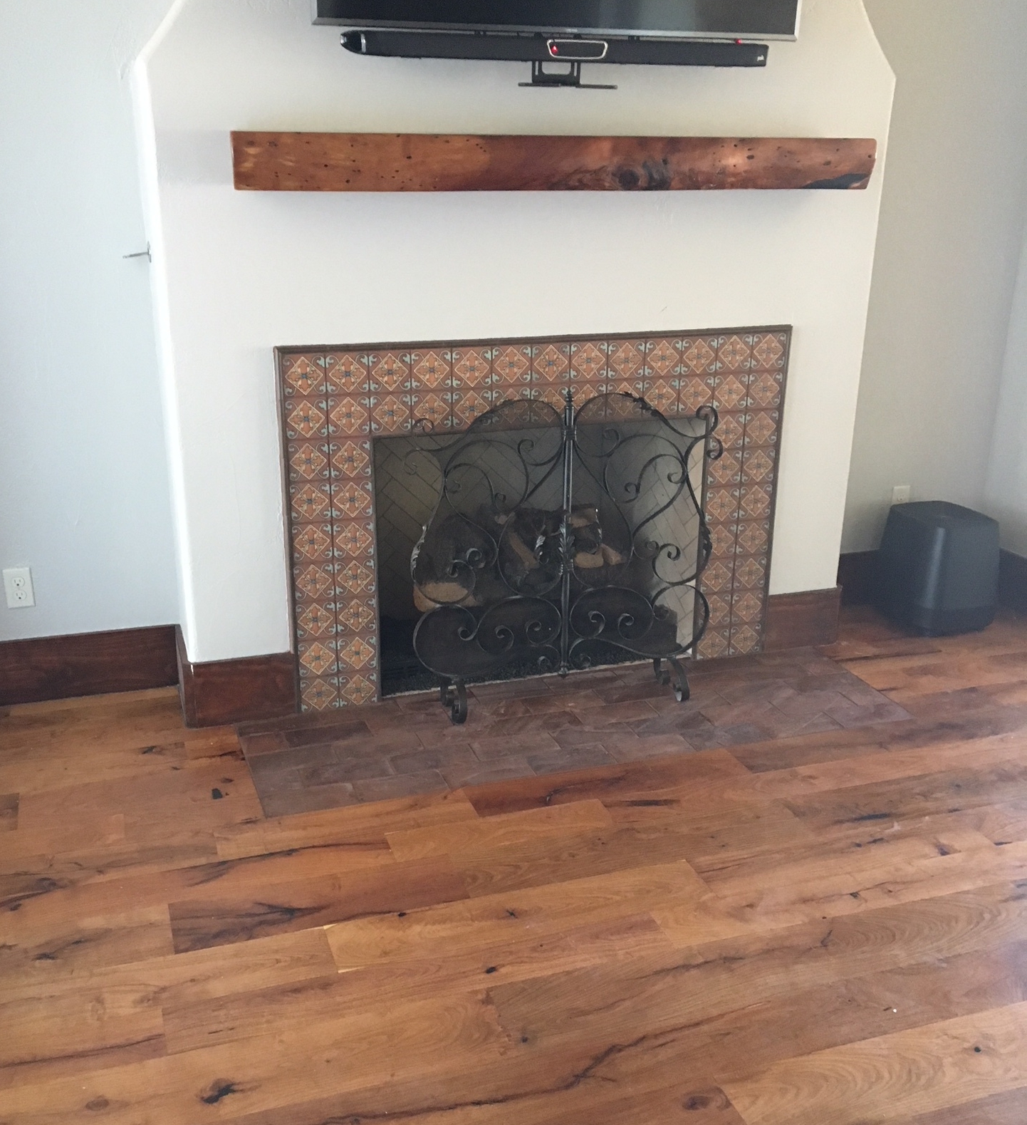 Mesquite Fireplace located in Round Rock