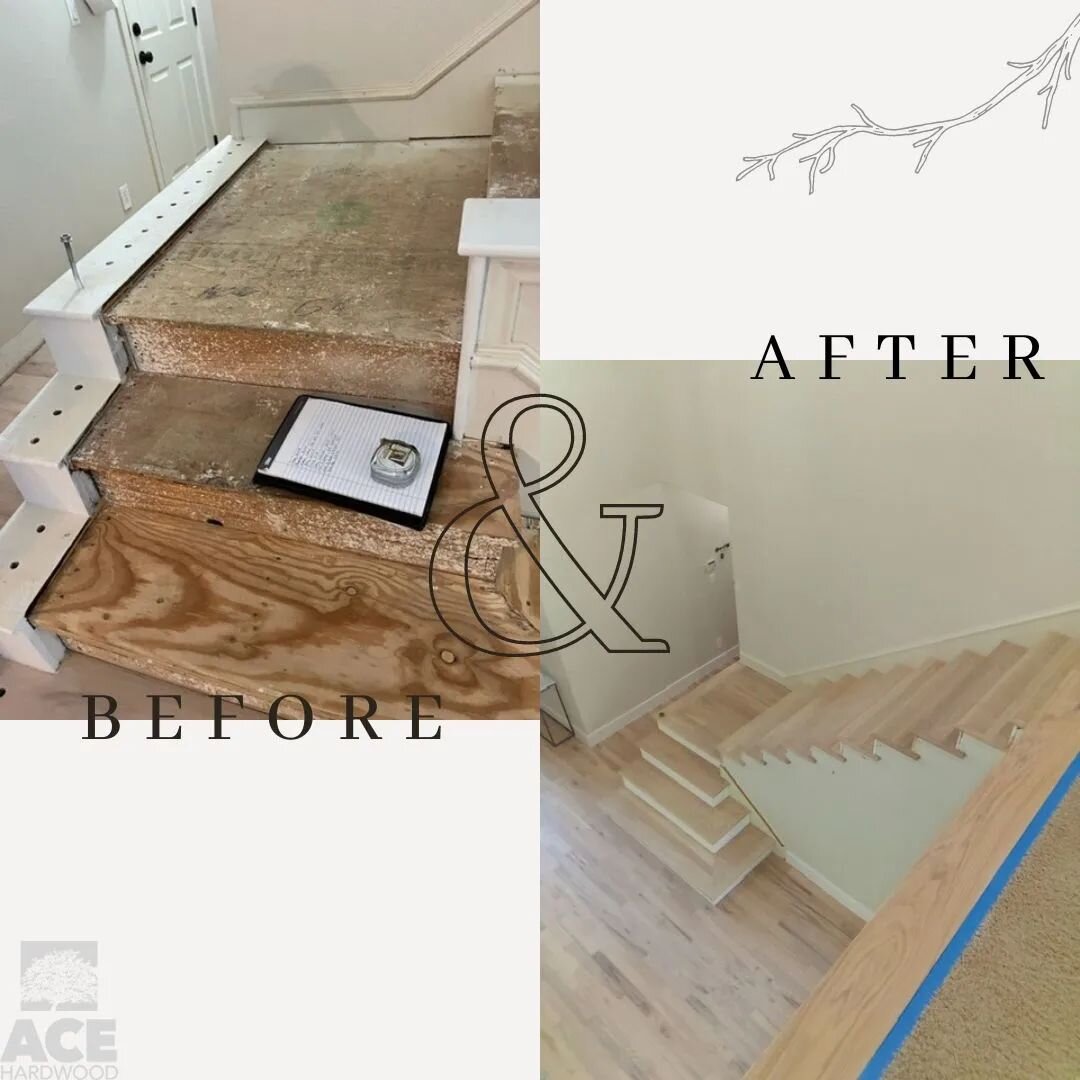 Another gorgeous job performed by our guys! The new oak stairs breathe fresh life into this home. What do you think? 

#atx #atxsmallbusiness #atxhomes #hardwoodfloors #homerenovation #homeimprovement #shoplocal #supportsmallbusiness