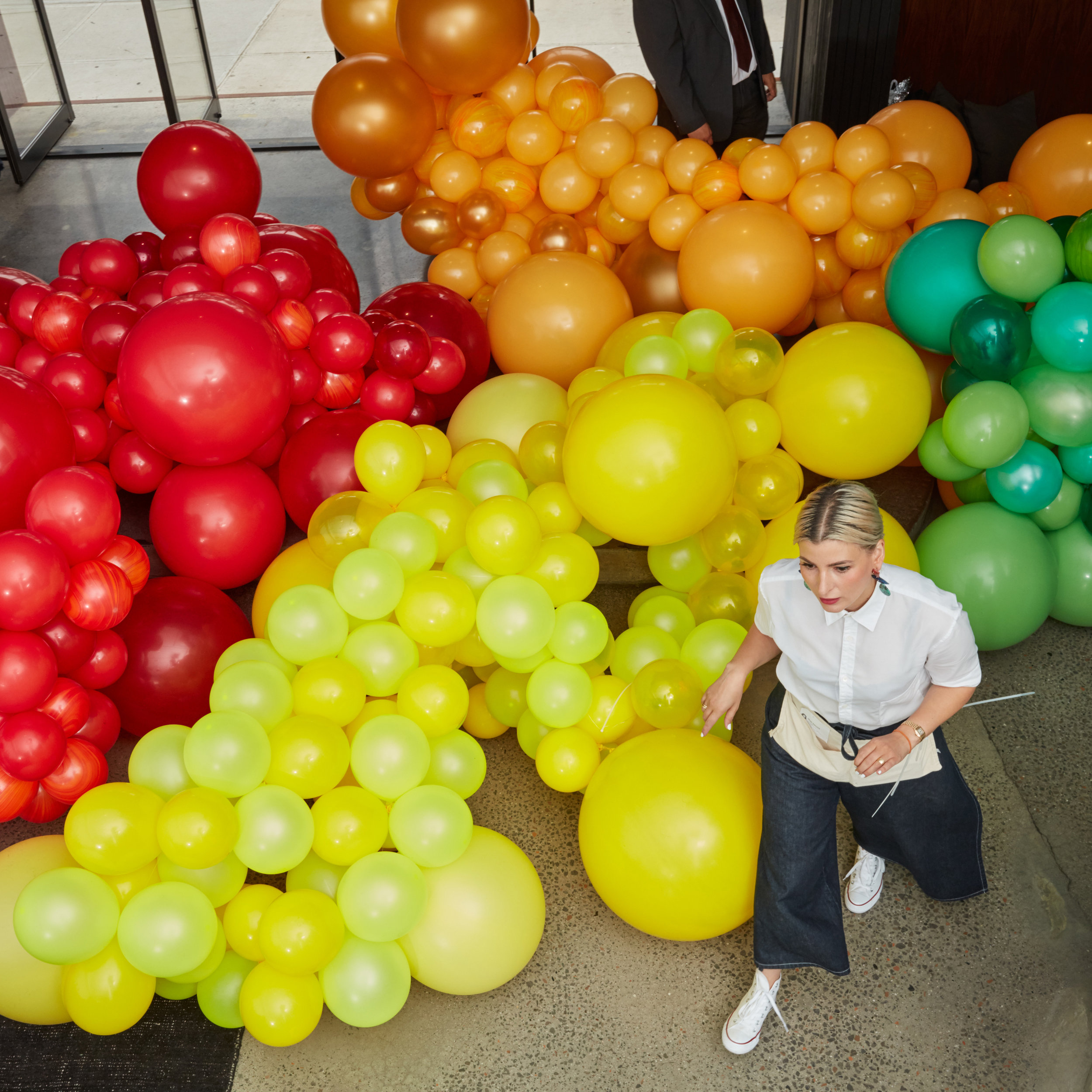 Squarespace x Geronimo Balloons for NYC Pride