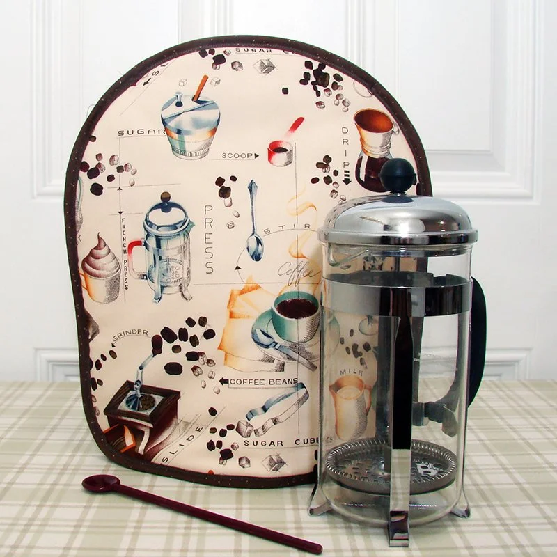 Koffee Kozee for French press -- Architecture of Coffee