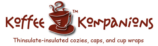 Koffee Kompanions French press tea cup cozy koozie covers