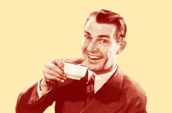 Old-fashioned pic_Man drinking coffee.jpg