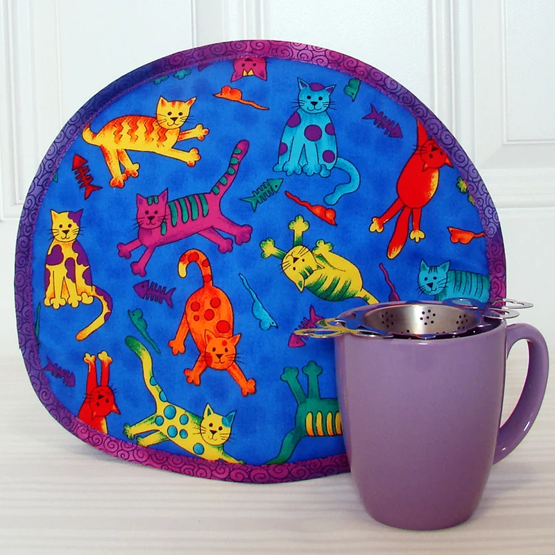 Tea Tabard 21  Cartoon Cats