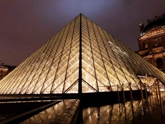 The Louvre in Paris, France