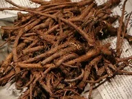 Dandelion root for coffee substitute: dandelion coffee. By Zero-X at Flickr Commons