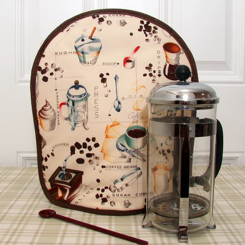 Koffee Kozee for French press -- Architecture of Coffee