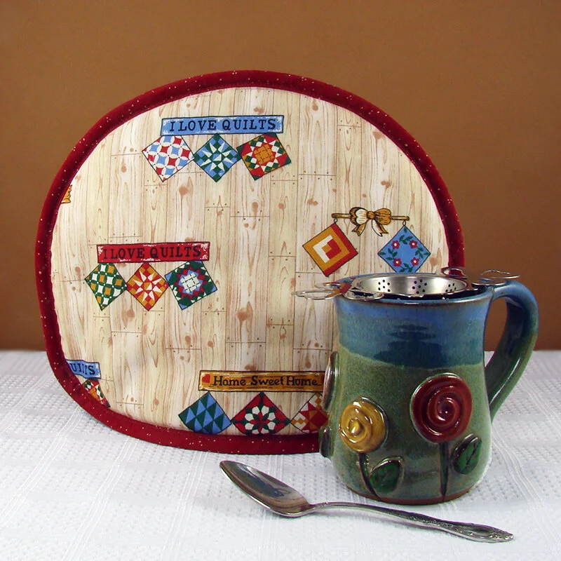 Tea Tabard 40  Hot Tea for Quilting - Small for 2-4 cup teapot