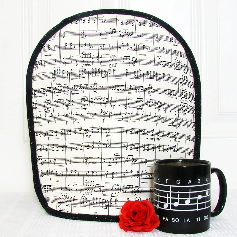 Koffee Kozee for French press -- Music and Roses
