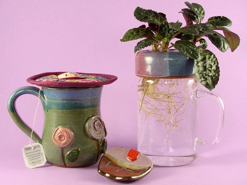 Kap Garden Floral ceramic mug tea bag planter 800x600.jpg