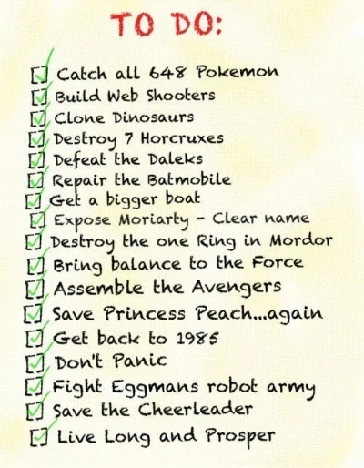 This is awesomely dorky and totally not acceptable. Prioritize!