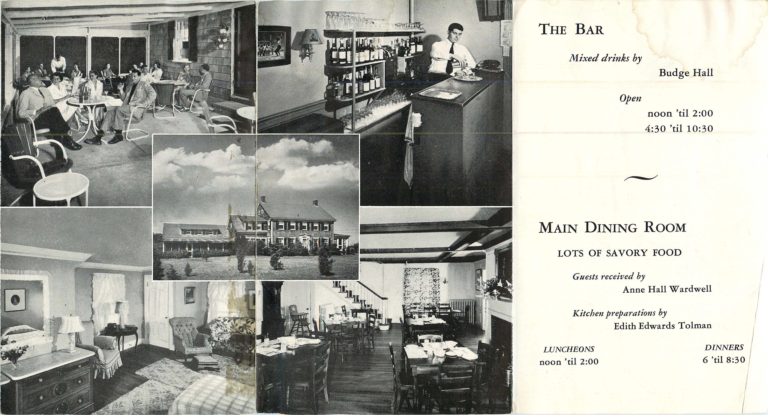 An advertising flyer highlighting the Windswept's amenities.