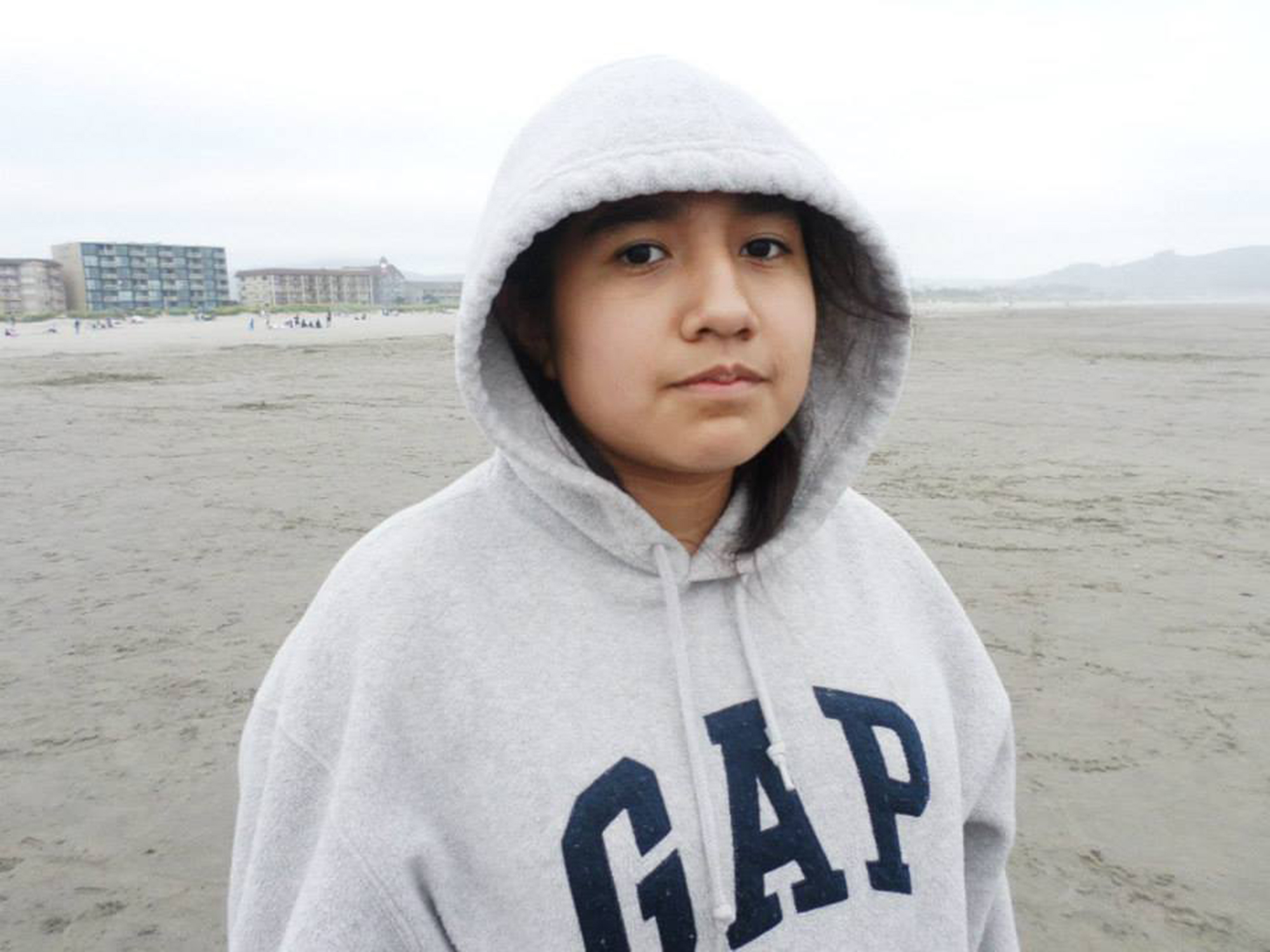 Jay dressed to disappear. He wore the same grey sweatshirt every day. (Family photo)