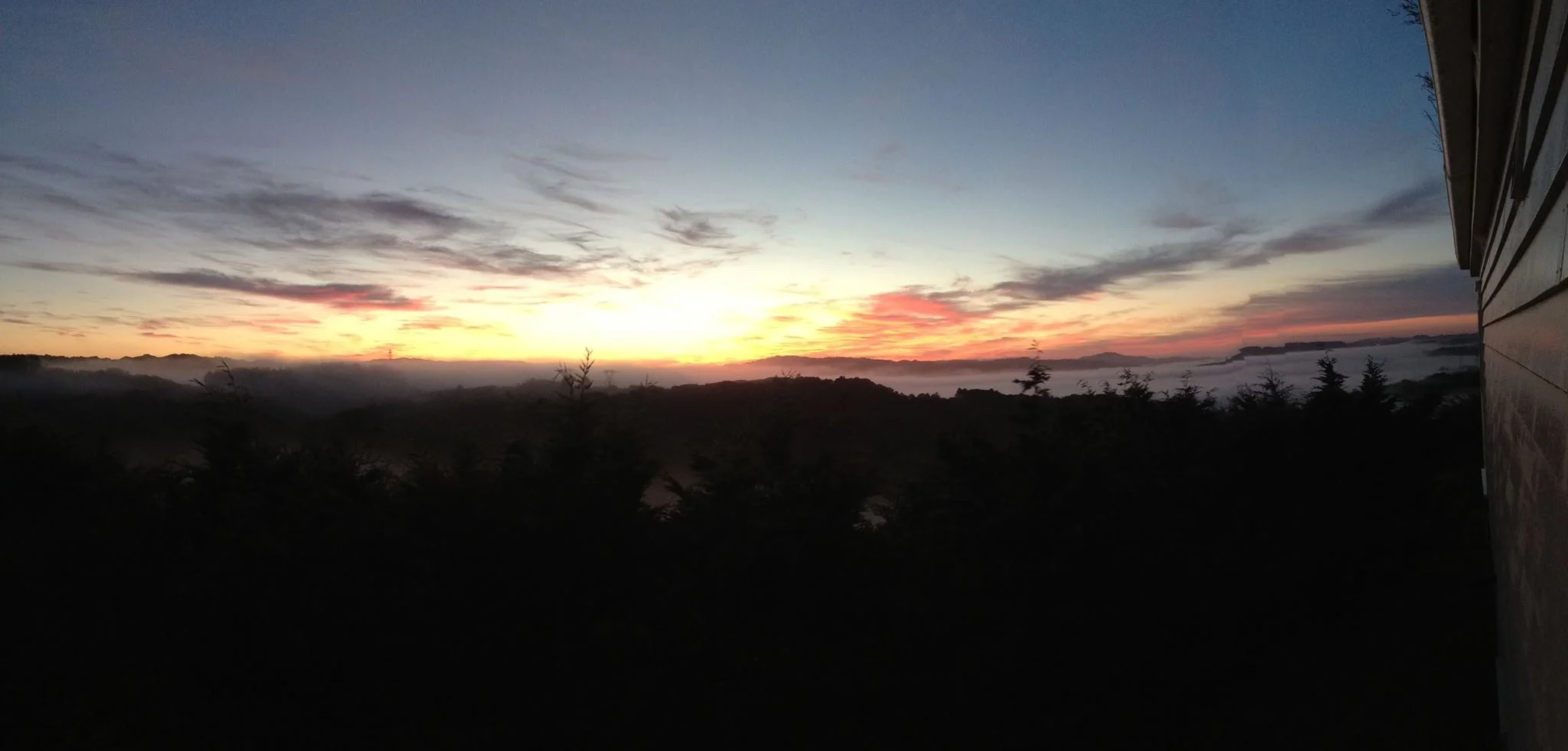 Sunrise rural style
