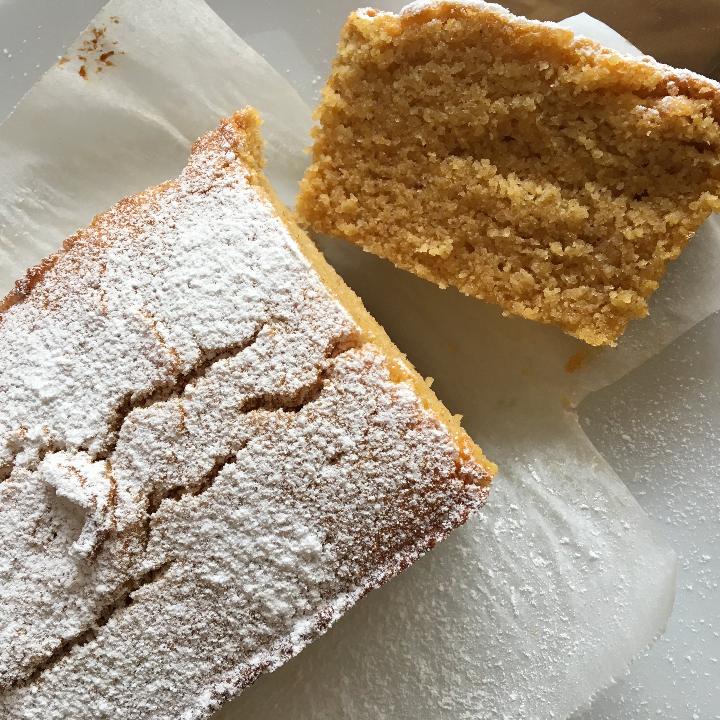 ORANGE AND LEMON POLENTA CAKE