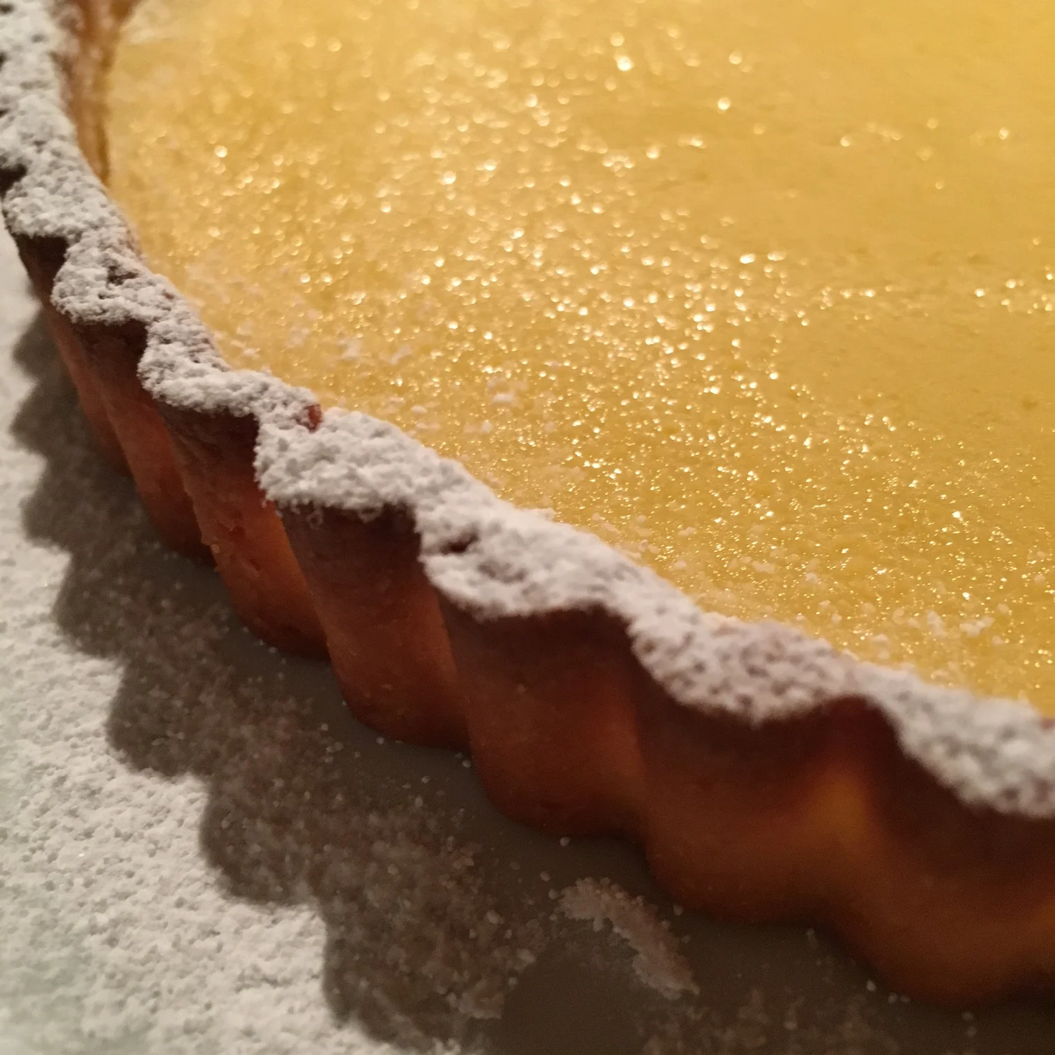 LEMON TART. PLAIN AND SIMPLE.