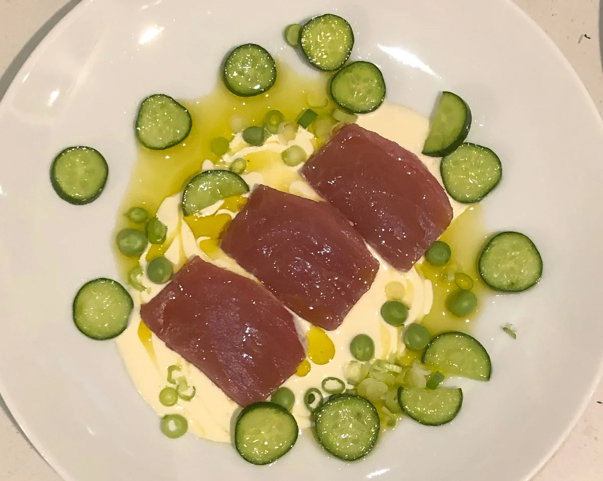 TUNA AND WASABI CREAM