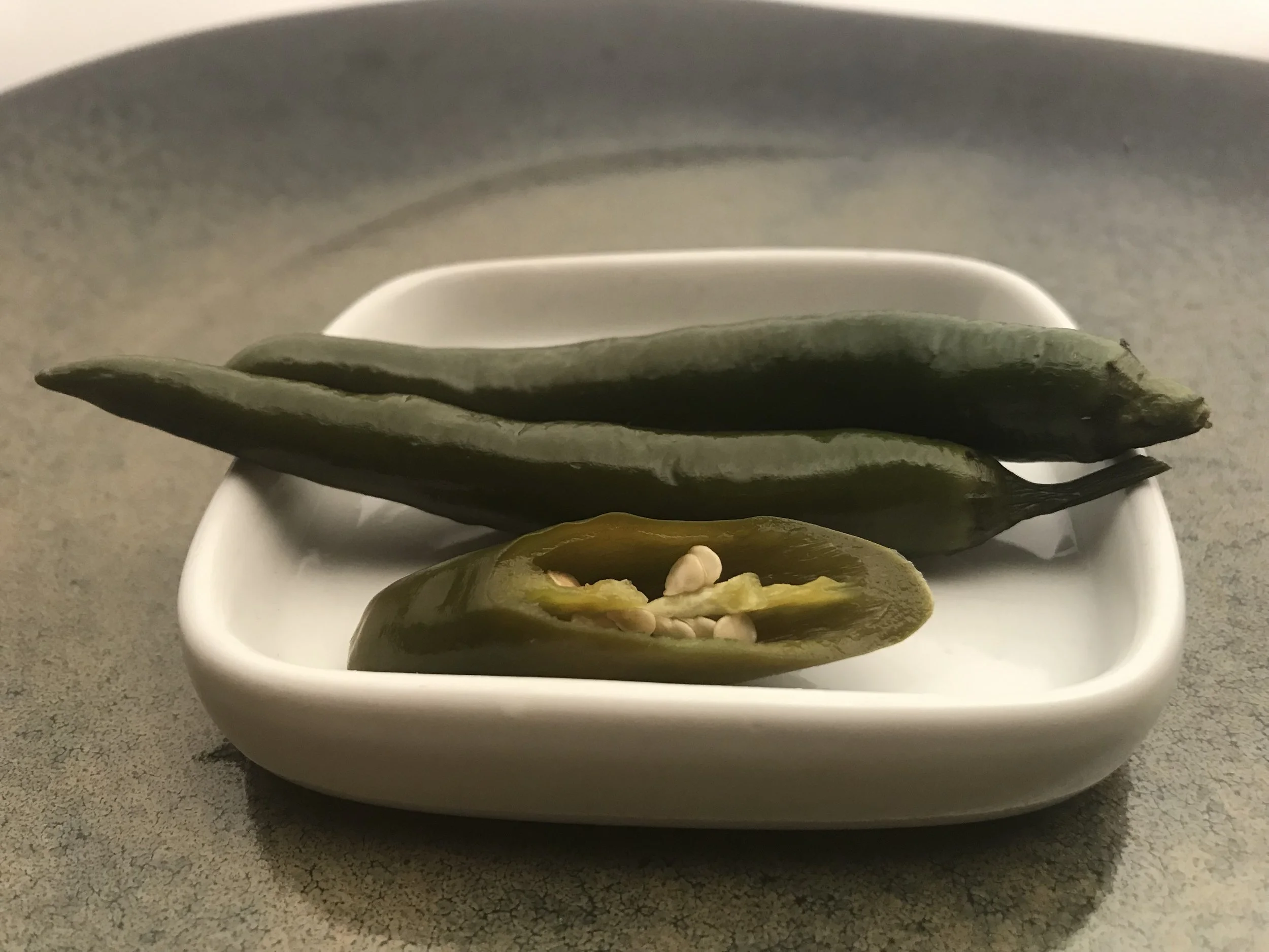 PICKLED BABY CUCUMBERS AND CHILLIES