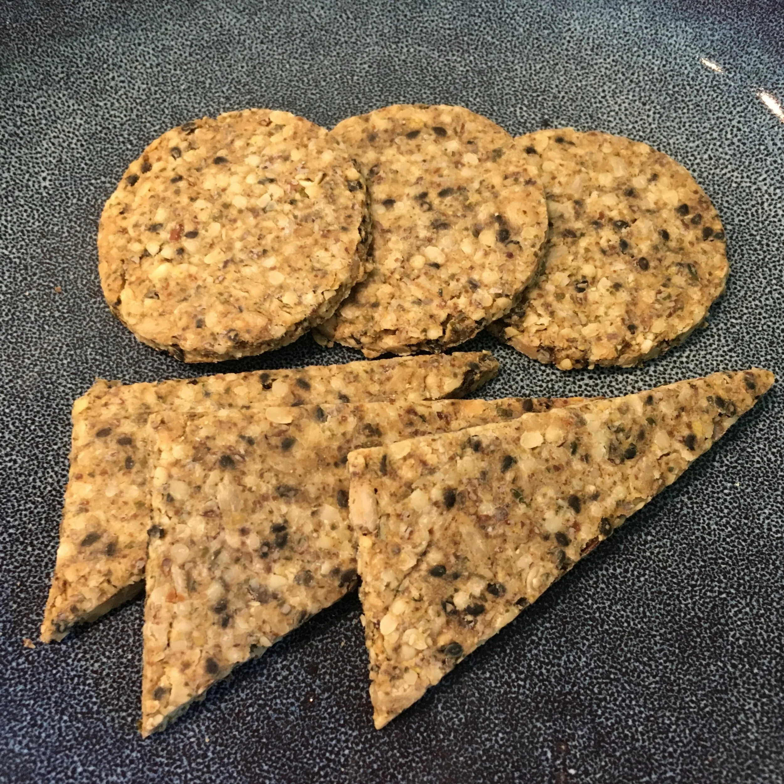 SEED CRACKERS WITH GOATS CHEESE DIP — THE COELIAC'S REVENGE