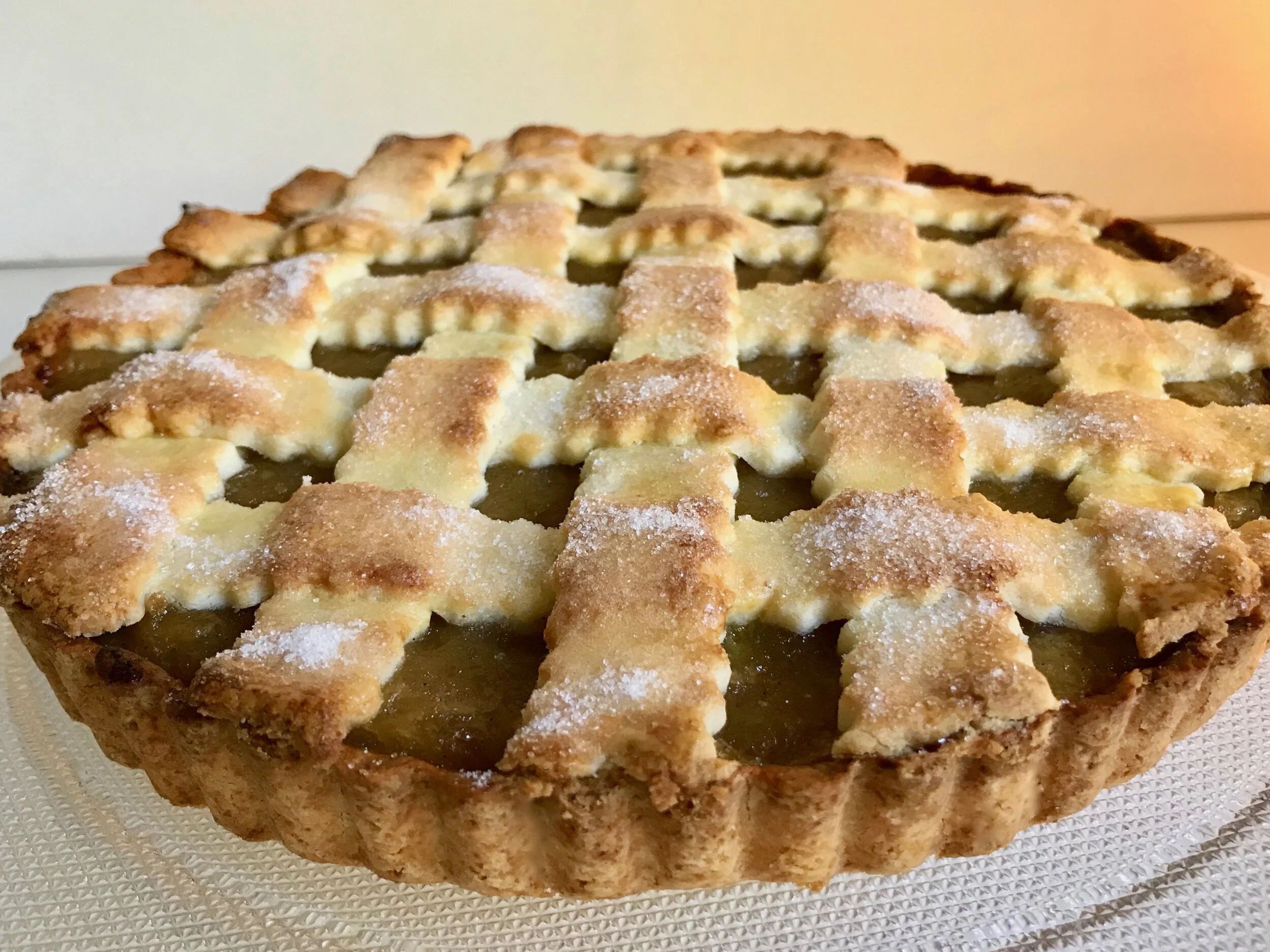 LATTICED APPLE TART