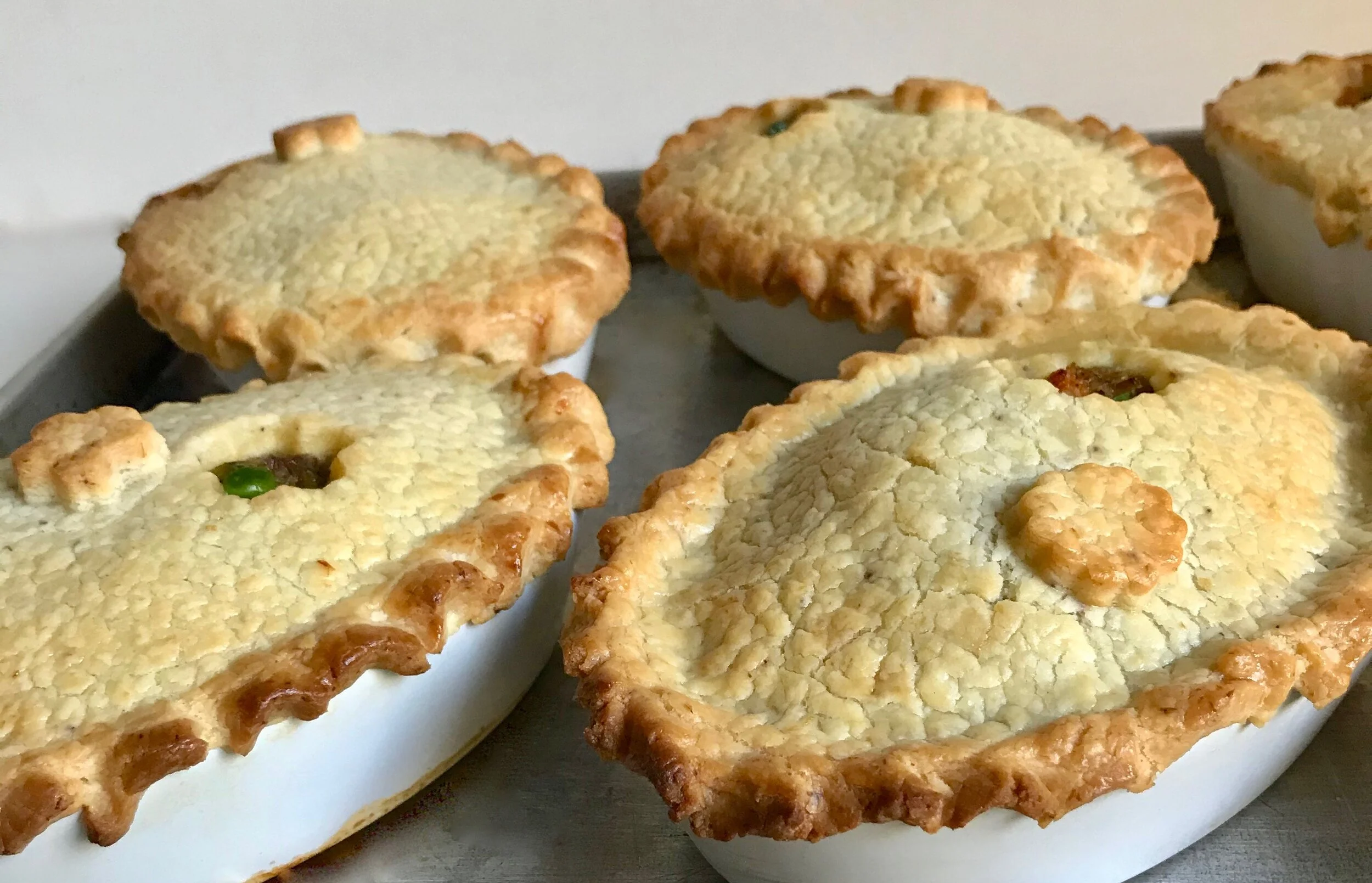 SPICY LAMB AND VEGETABLE PIES