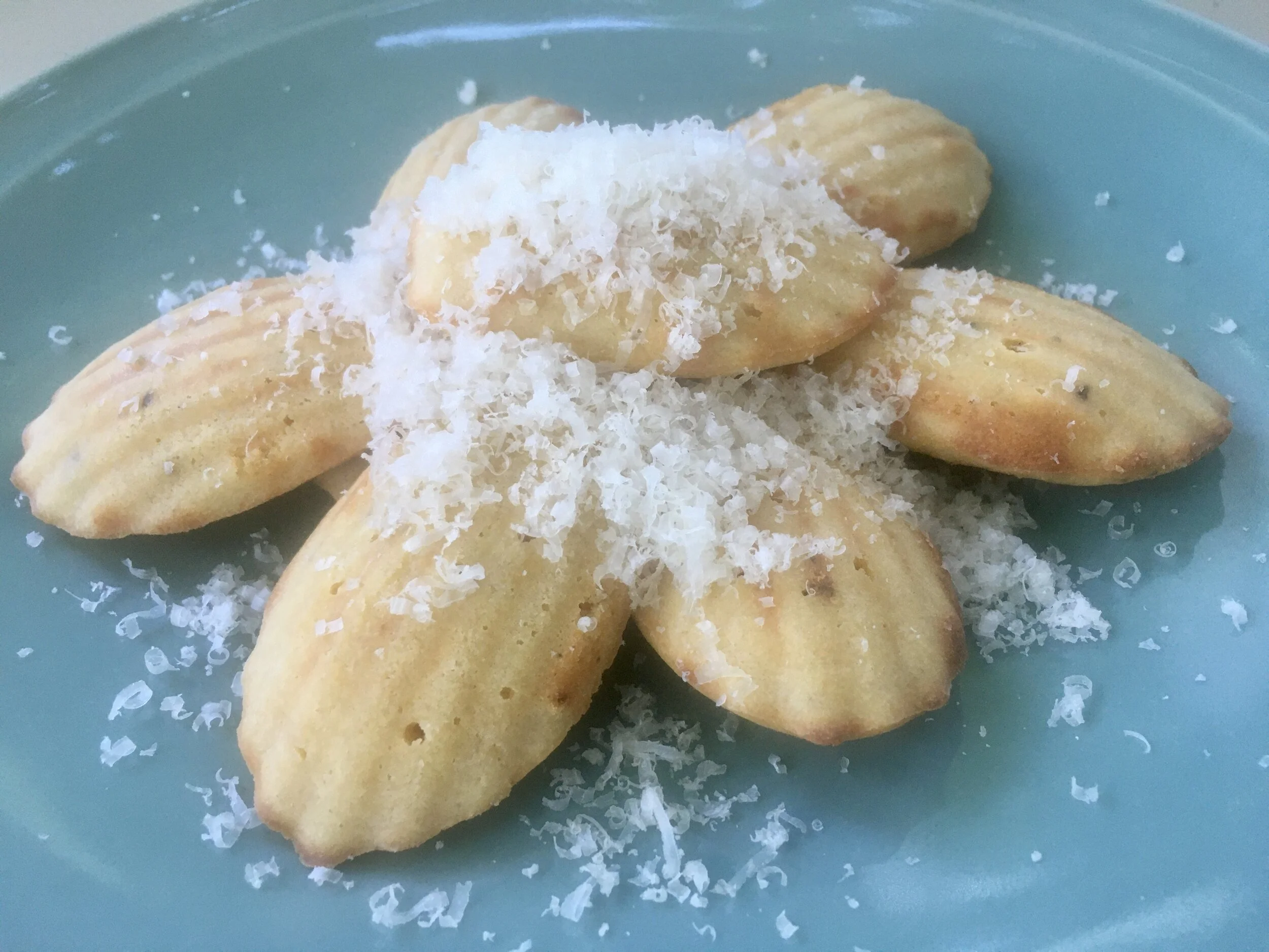 SAVOURY PARMESAN MADELEINES
