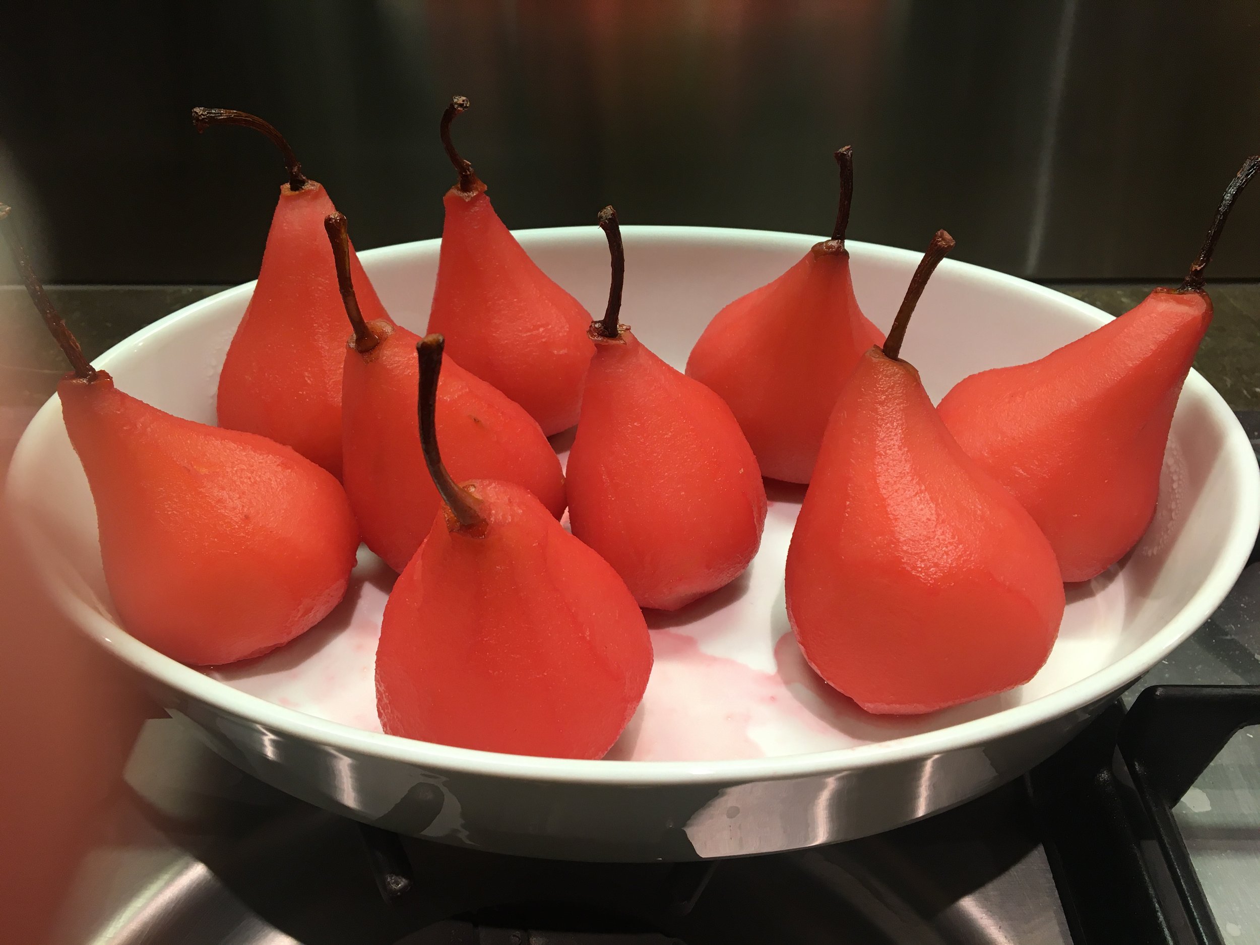 RASPBERRY PEARS AND VANILLA RICE