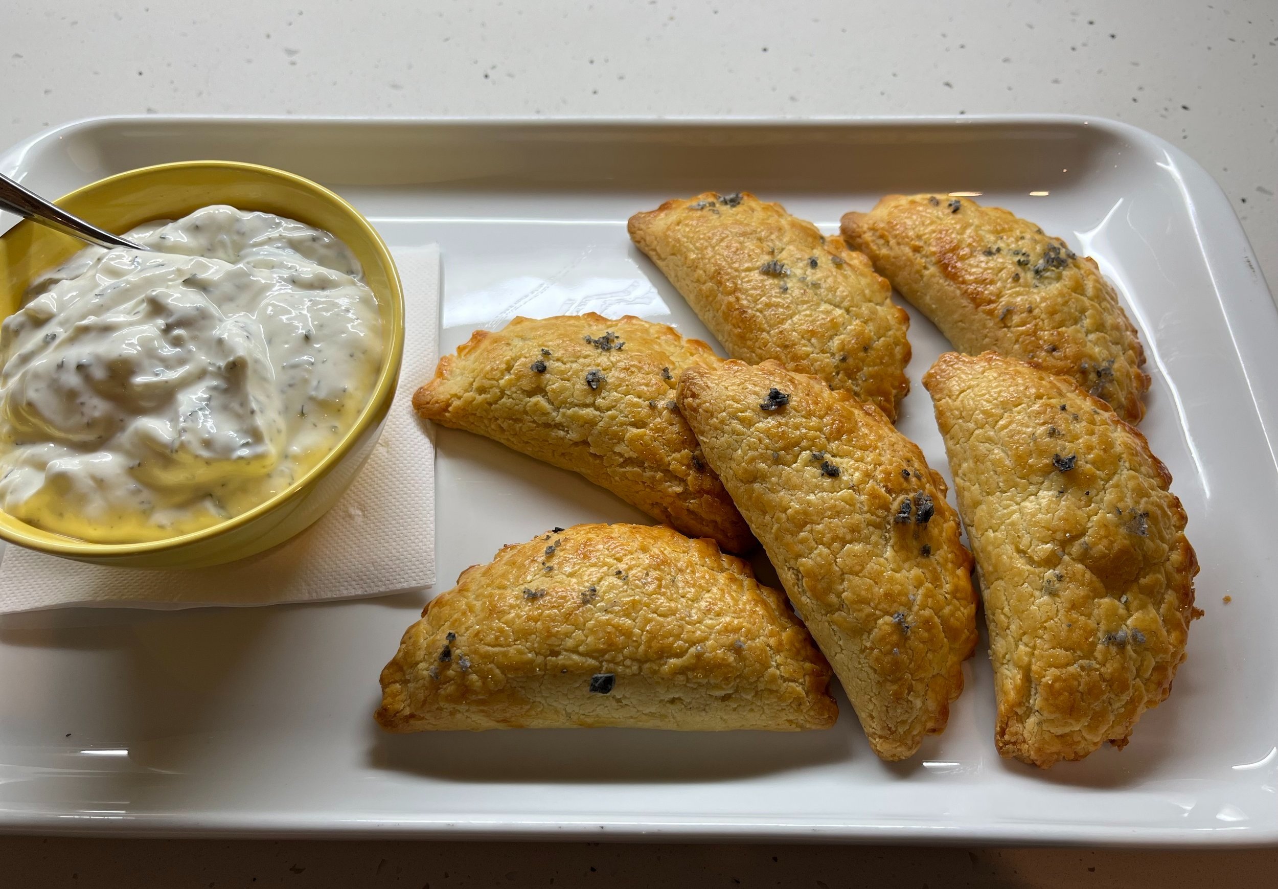 TOMATO AND LENTIL SAMOSAS