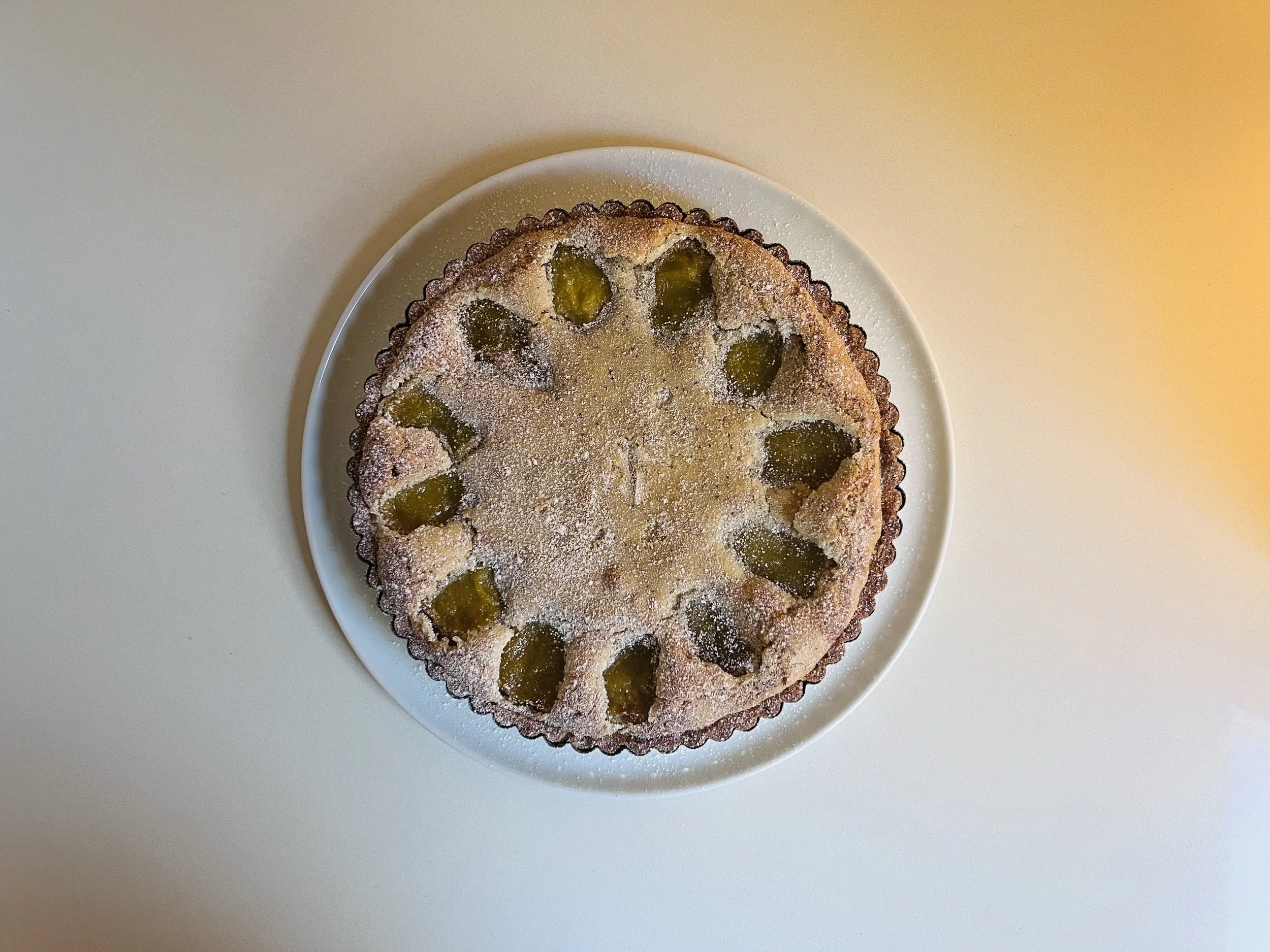 APPLE AND POPPY SEED TART