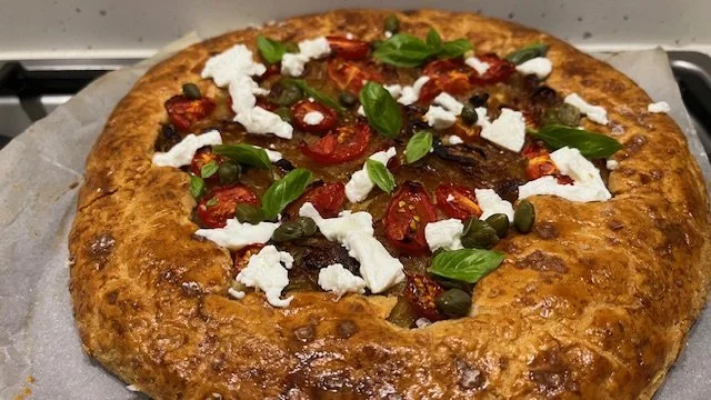 CARAMELISED ONION GALETTE