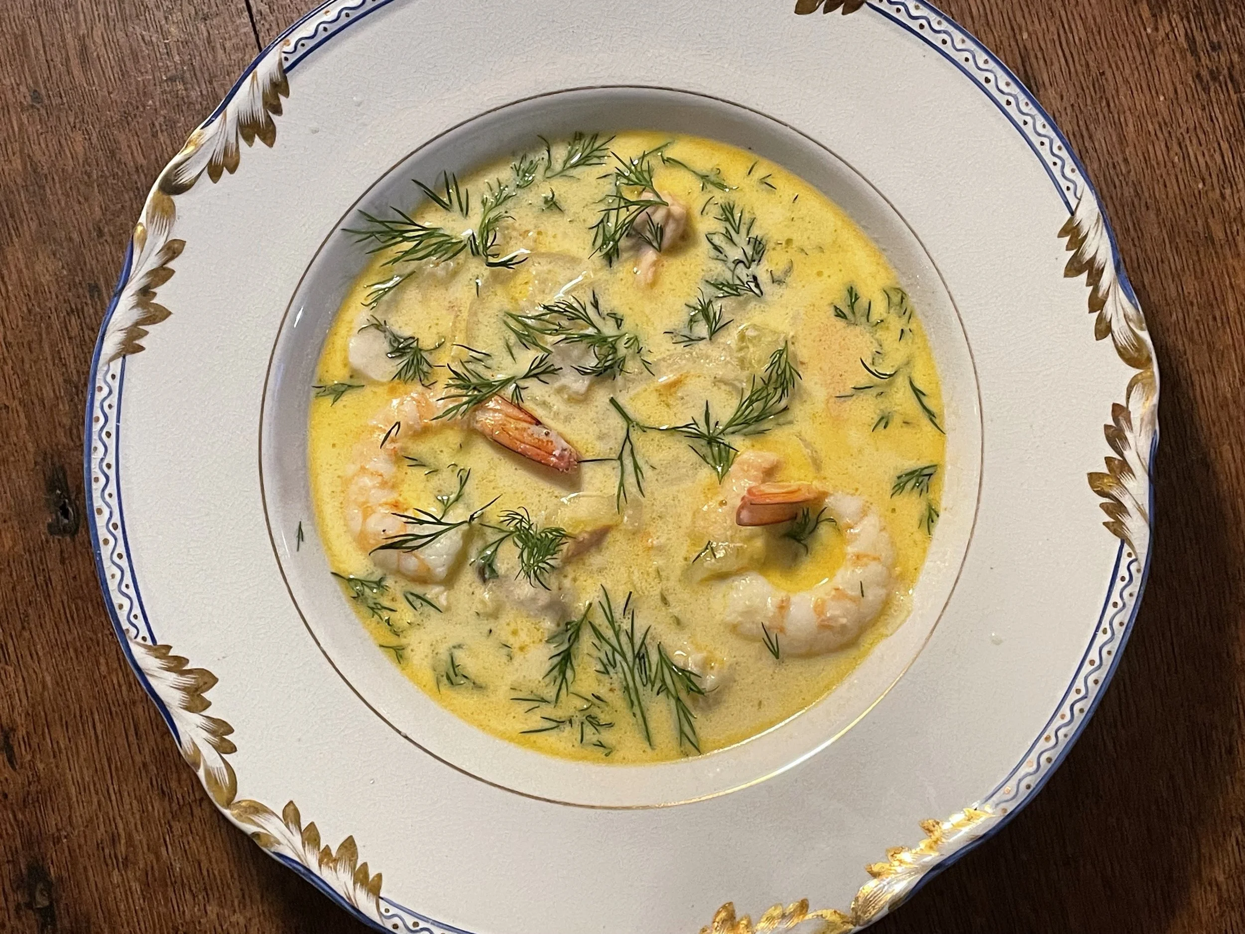 CREAMY SEAFOOD SOUP
