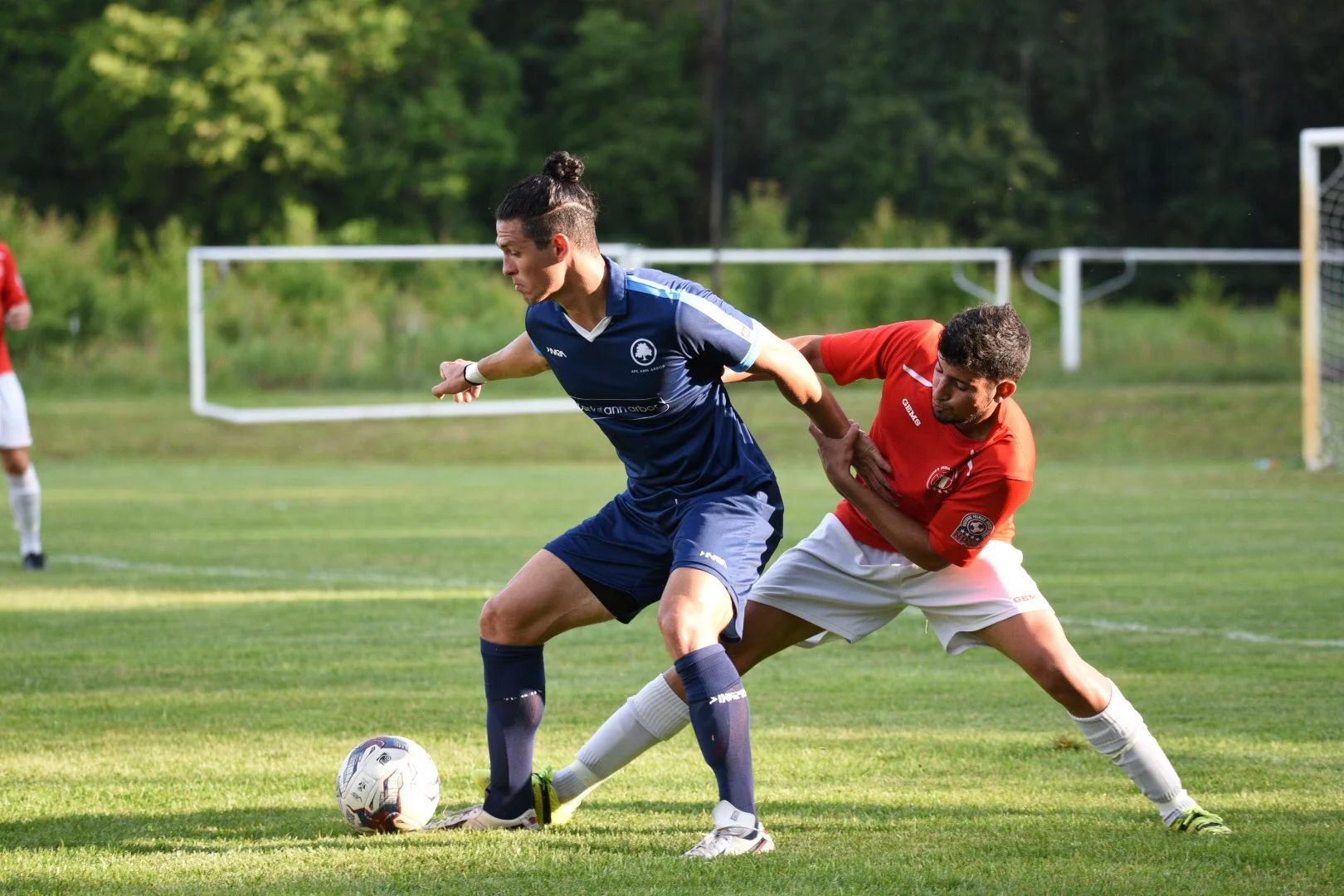 Yuri Farkas assisted on 2 of the 4 AFC Ann Arbor goals Friday night in Indiana 
