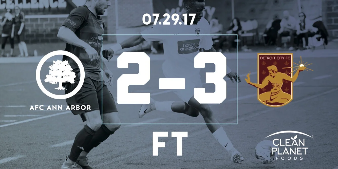 75' Jirira, 81' Lasinski // Match Recap // Audi Ann Arbor Man of the Match: Tendai Jirira 