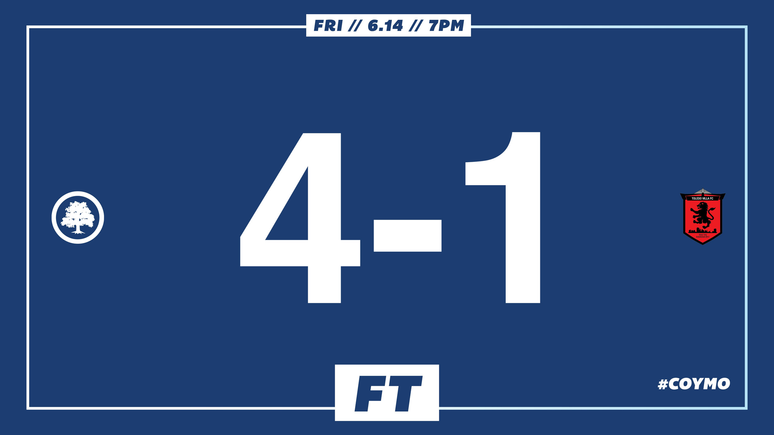 Thornton 32’, Eskay 43’, Matthews 46’, Cisse 83’ // Match Report // Audi Ann Arbor Man of the Match: Will Eskay