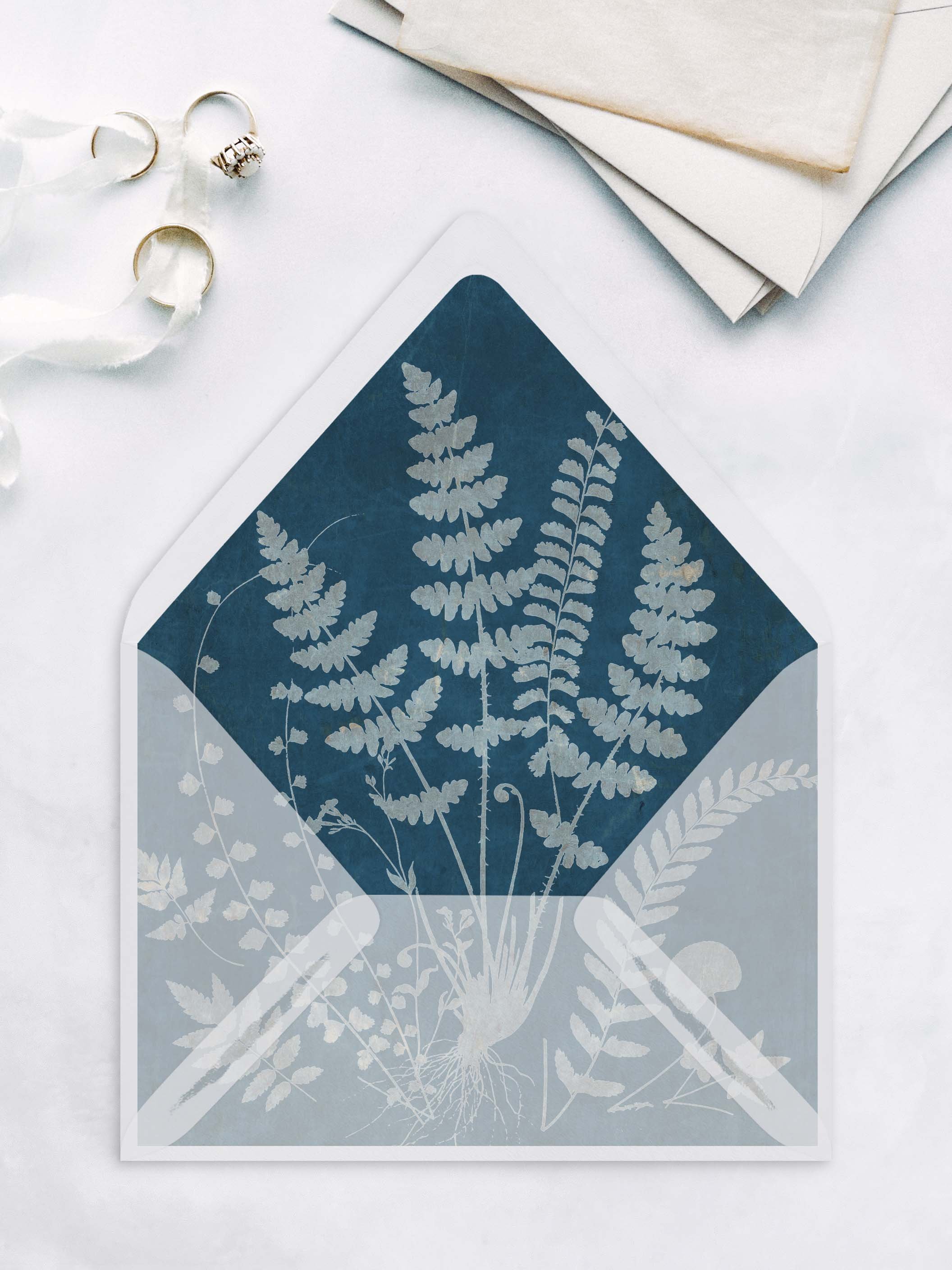 Fern Cyanotype