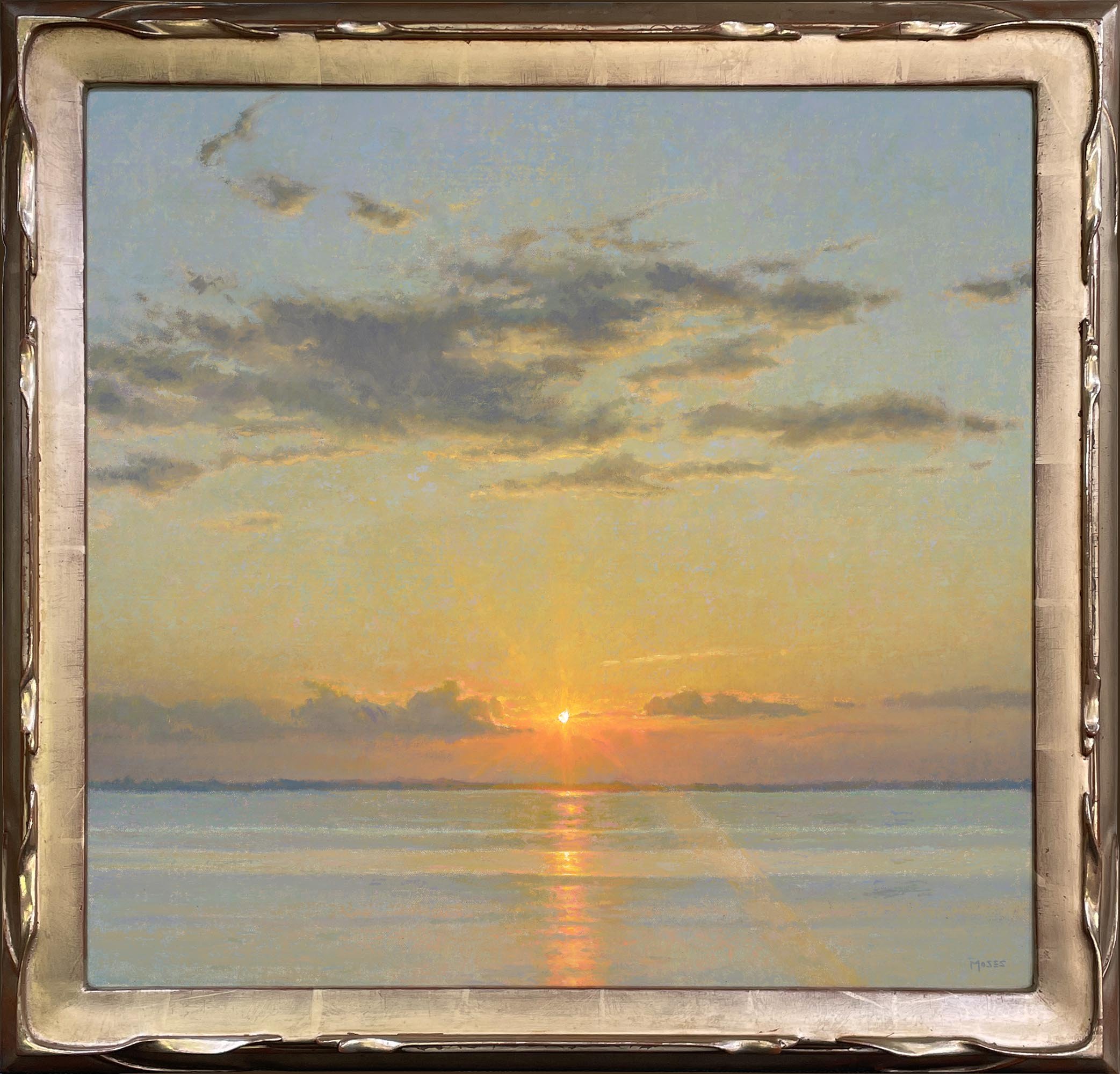 Chris KirkegaardSummer Sunset 20x21 72 Framed.jpg