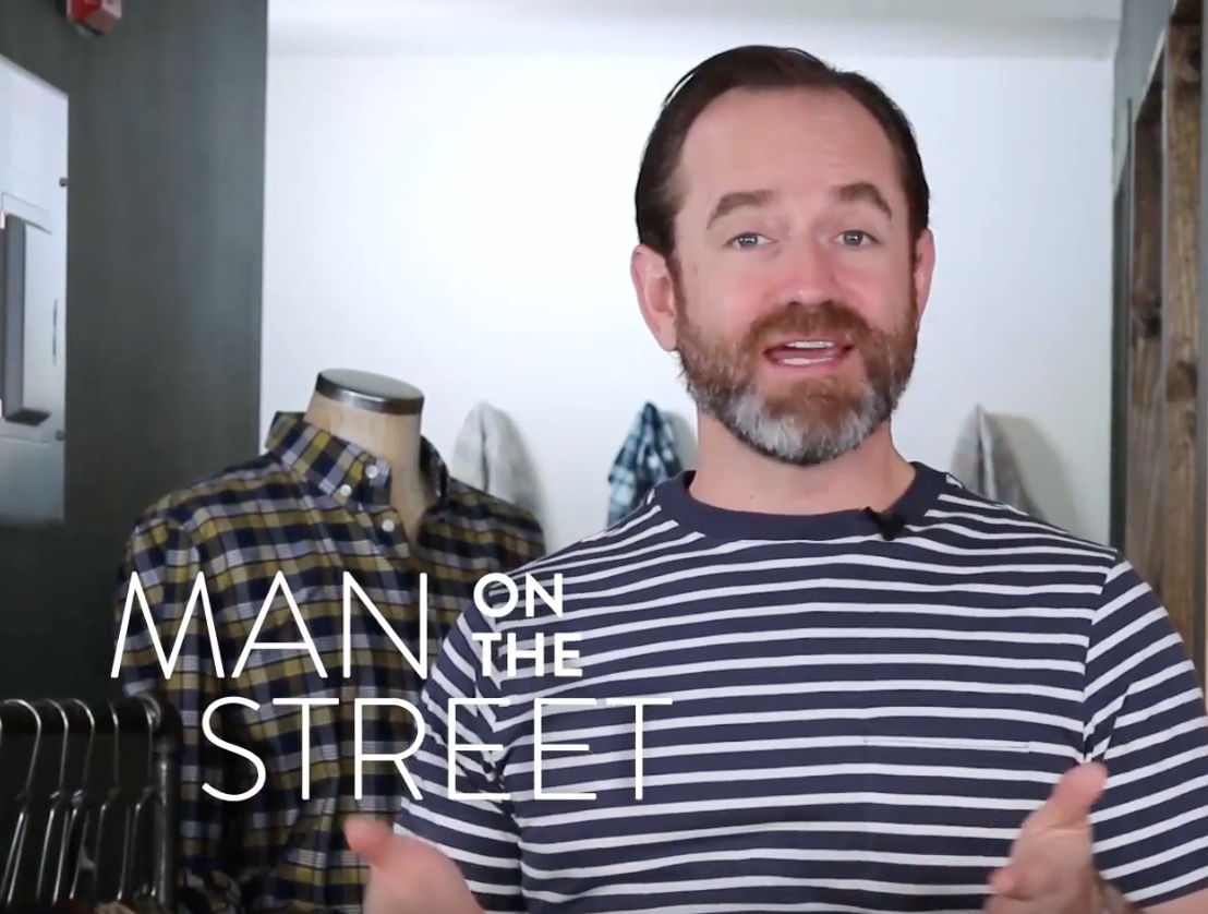 MEN'S VOWS PRESENTS - MAN ON THE STREET - SHORTS