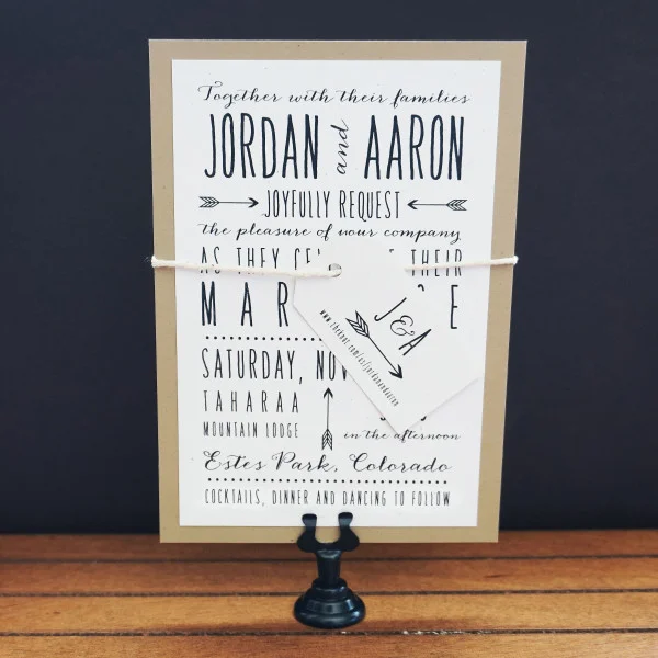 INVITATIONS: BEST DENVER WEDDING INVITATION VENDORS