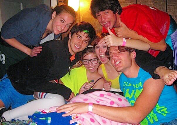 The 80s party where Cristian & Corey made it official.