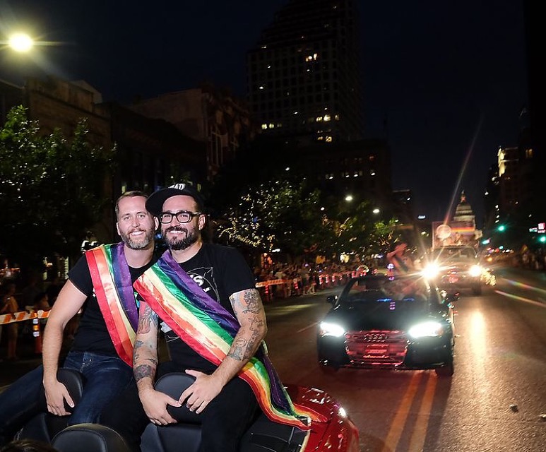 Grand Marshals of Austin Pride Parade.JPG