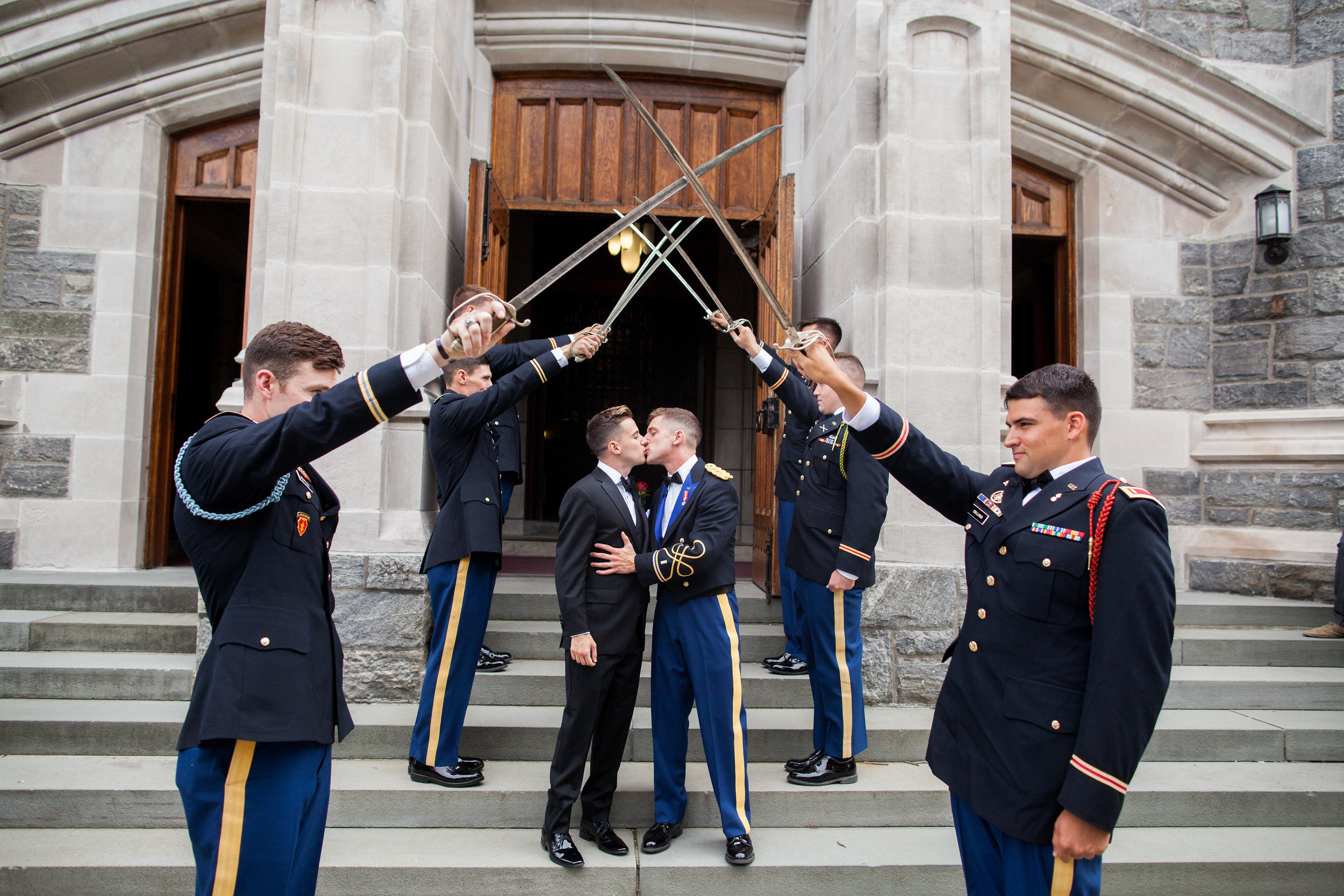 A Gay Military Wedding To Remember — Mens Vows
