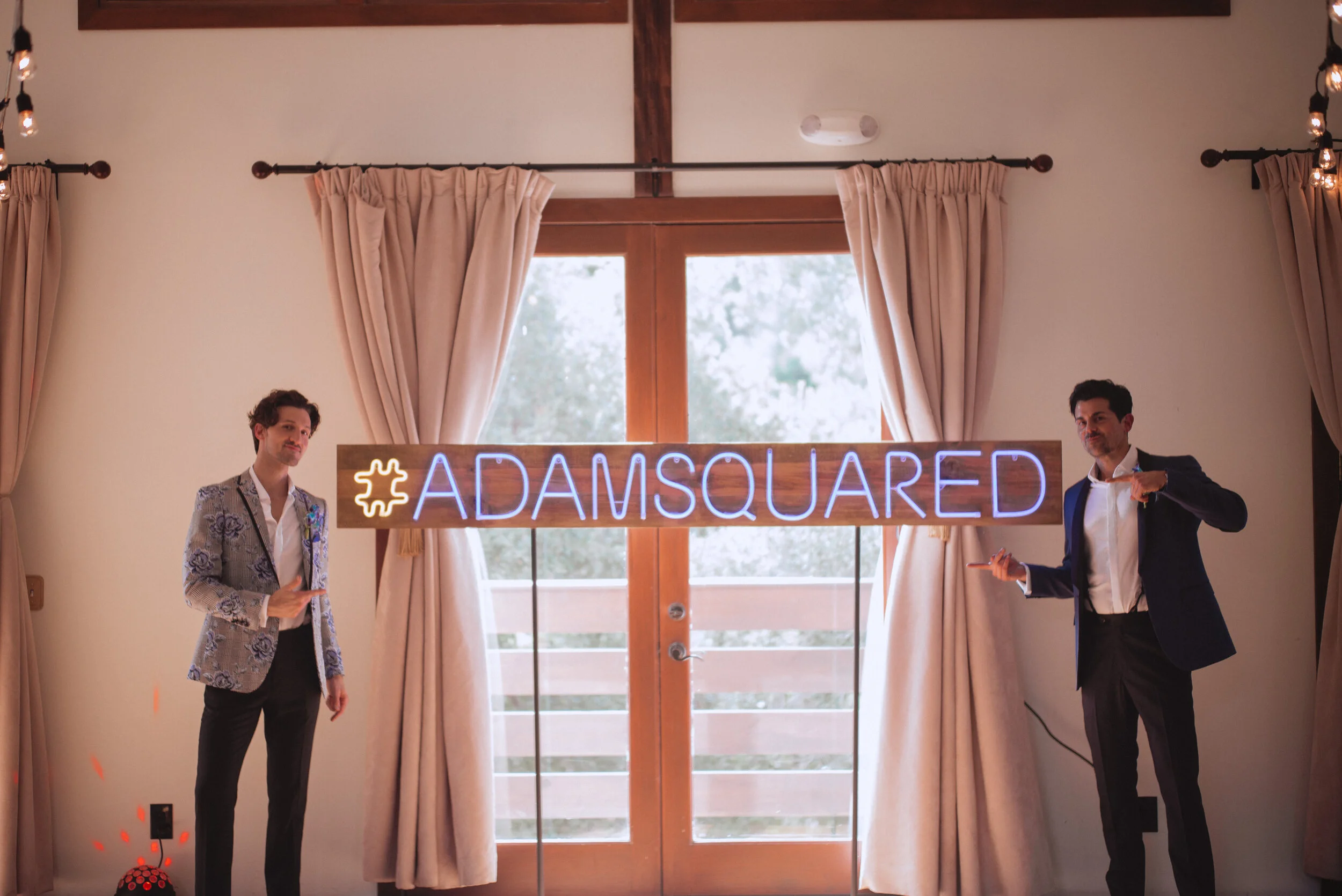 Adam &amp; Adam: A Gay Bohemian Wedding in Los Angeles