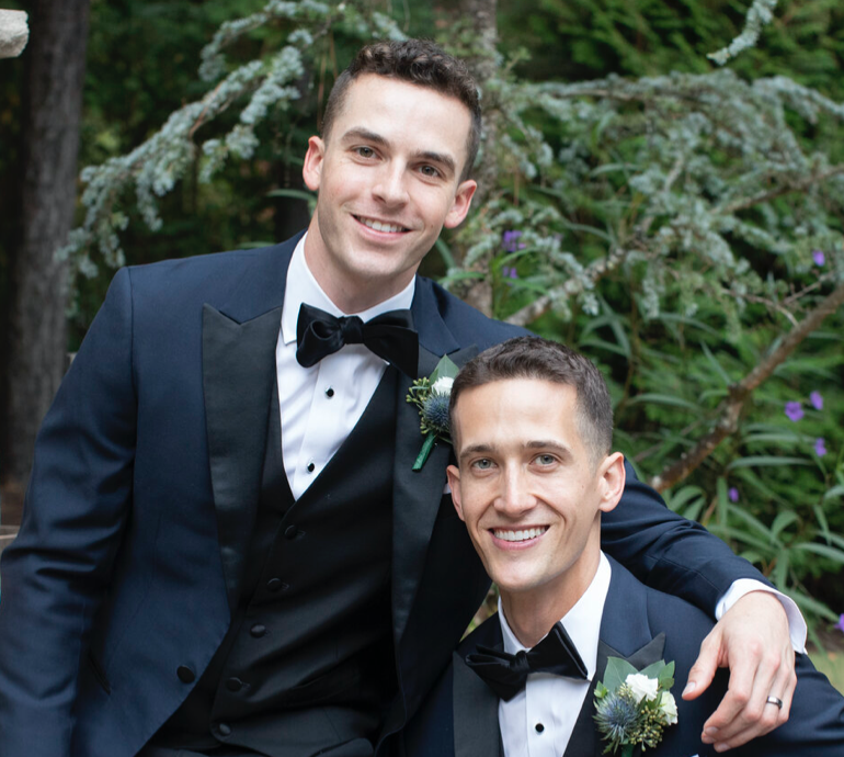 Hank &amp; Thomas: An Intimate Atlanta Backyard Wedding