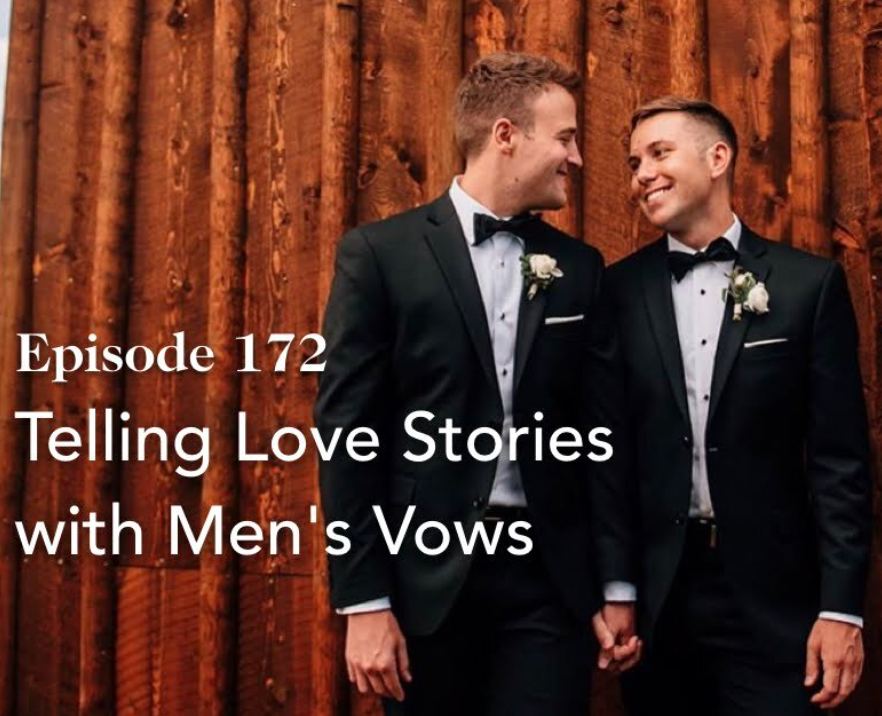 Men's Vows on The Big Wedding Planning Podcast 