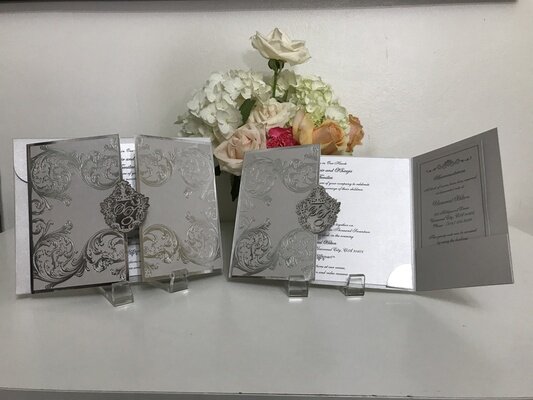 Louise Custom Wedding Invitations 